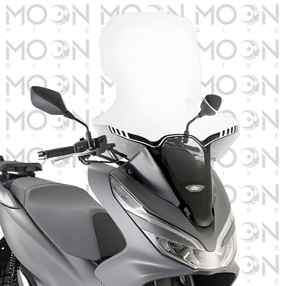 Parabrezza Kappa 1163DTK Trasparente Honda PCX 125 2018 - 2020 85x63 cm - Moon Bike S.r.l.Parabrezza ScooterKappa Moto8029871154676Moon Bike S.r.l.