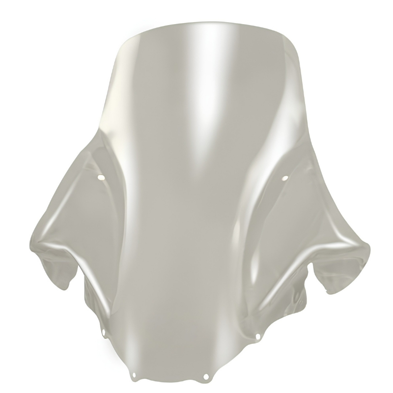 Parabrezza Kappa 156ST trasparente 72,5x79,5 cm per Suzuki AN 250-400 Burgman, lastra intera su fondo bianco, foto del prodotto