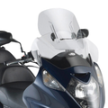 Parabrezza scorrevole Kappa KAF214 trasparente montato su Honda Silver Wing, foto ufficiale Kappa