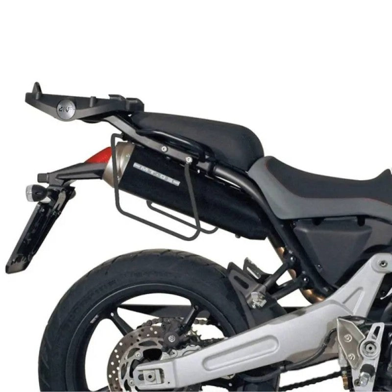 Portaborse Laterali Kappa TK218 per Honda CBF 500 e CBF 600 Nero Telai e Portavaligie - Moon Bike - Vista 1