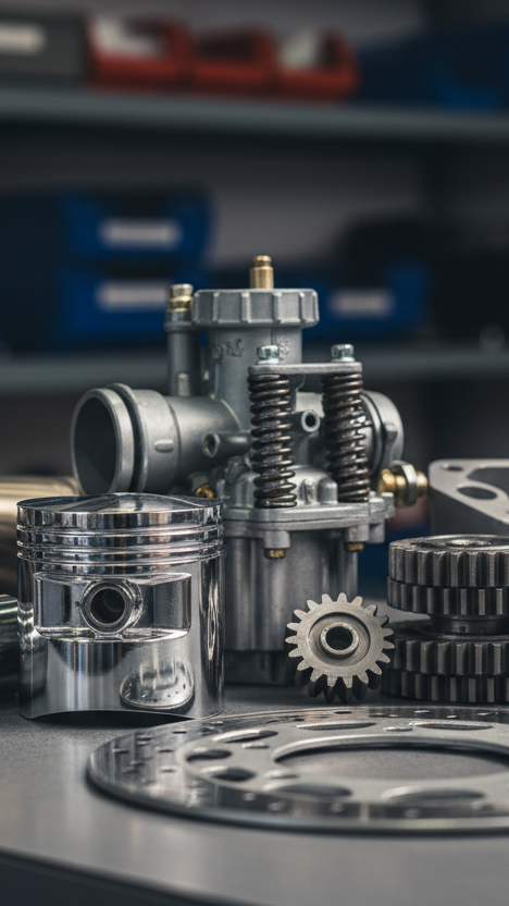 perfetto ma metti in risalto i ricambi