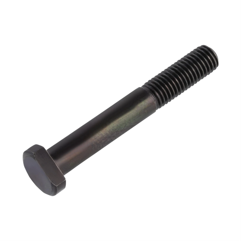 Bullone carter originale Piaggio 012485 M7x50 a testa esagonale nera per Vespa PX, vista d'insieme
