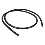 Cavo candela alta tensione Piaggio 080341 da 7 mm, guaina nera, spezzone da tagliare a misura