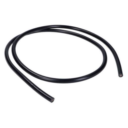 Cavo candela alta tensione Piaggio 080341 da 7 mm, guaina nera, spezzone da tagliare a misura