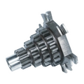 Ingranaggio multiplo originale Piaggio 2362224 Z 12-13-17-21 per Vespa PX, T5, Rally e Cosa
