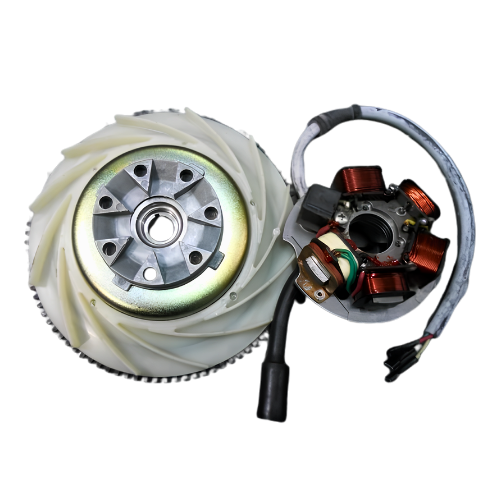 Volano magnete con ventola e statore originale Piaggio 286716 per Vespa PK 125 Automatica