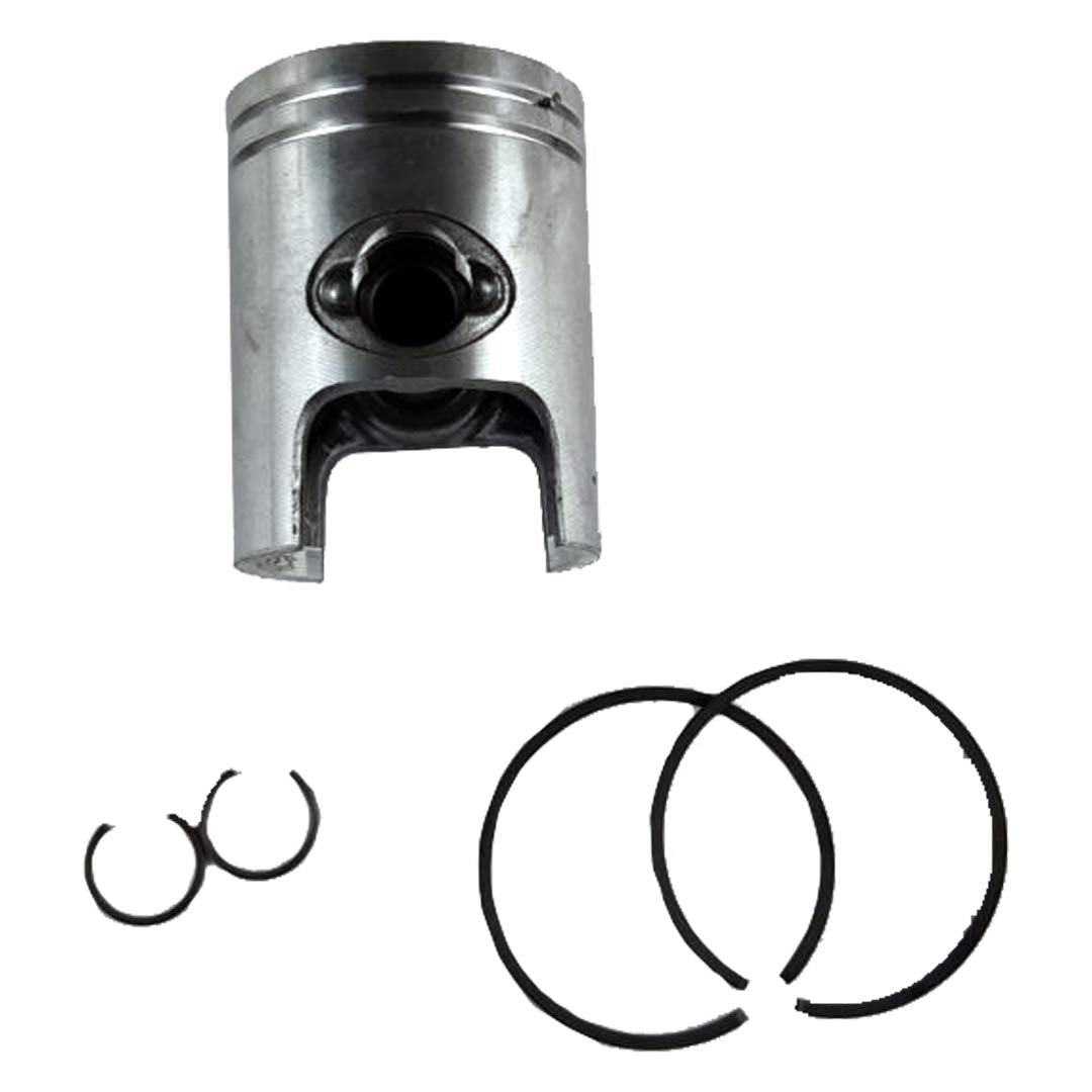 Gruppo pistone originale Piaggio 288992 seconda maggiorazione con spinotto, due fasce elastiche e due seeger, per Piaggio Zip & Zip 50 2T