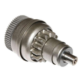 Gruppo rinvio avviamento completo originale Piaggio 289202 per motori 50 4T: corona a denti fini lato motorino e pignone lato volano