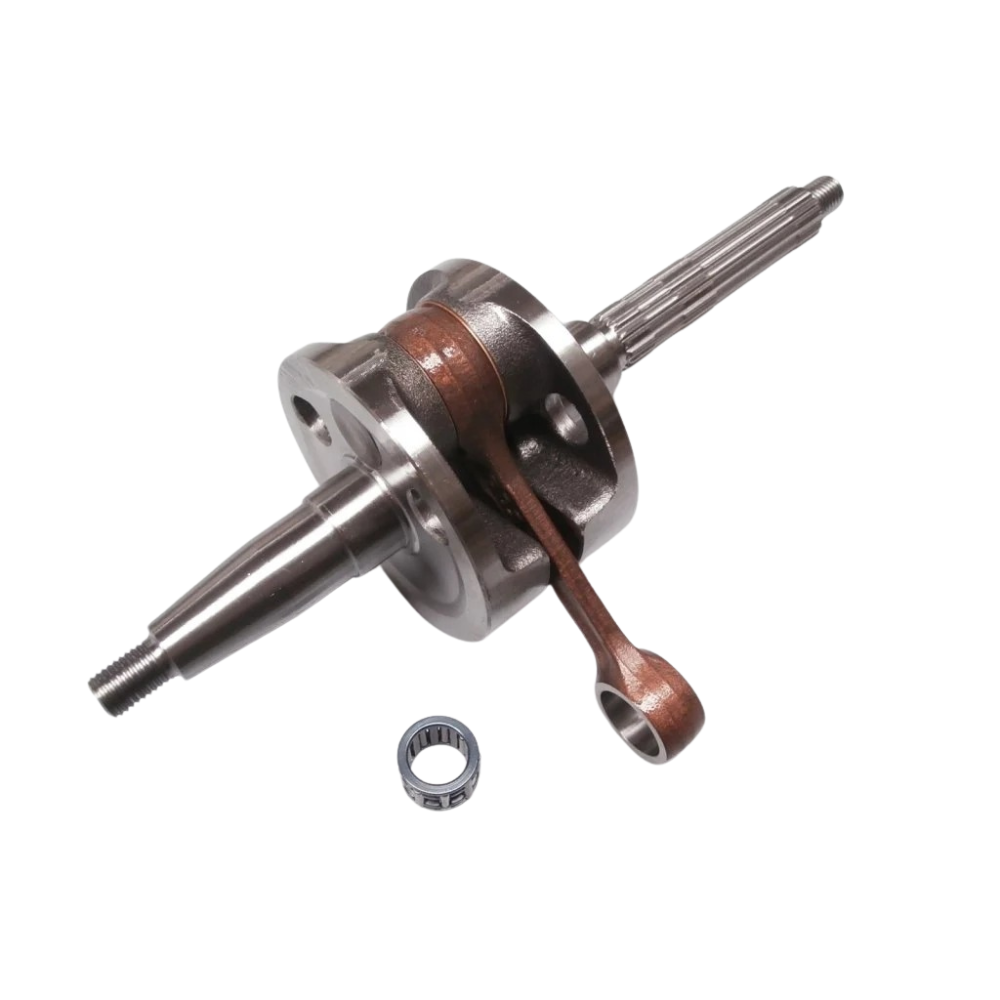 Albero motore completo originale Piaggio 4316255 con biella e gabbia a rulli per scooter 50 2T – Moon Bike