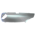 Fiancata superiore posteriore destra originale Piaggio 57556550E2 grigio perla 692 per X9 125, 125 SL, 180 Amalfi e 250 - vista esterna verniciata con apertura per il fanale