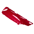 Fiancata superiore posteriore destra originale Piaggio 57556550R8 rosso Saturno 996 per X9 125, 125 SL, 180 Amalfi, 250 e 500 - vista esterna verniciata con apertura per il fanale