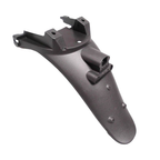 Paraschizzi portatarga posteriore originale Piaggio 576382000C nero per Beverly 125, 250 e 300, vista tre quarti