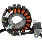 Statore volano originale Piaggio 58070R 350W ricambio OEM per scooter 250-300 del gruppo