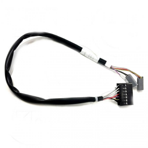 Cablaggio cruscotto Piaggio 582964 Vespa PX disteso: guaina nera, fili colorati e connettori originali