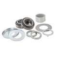 Gruppo ralle sterzo Piaggio 5982615 per X8, X9 e Nexus 500: cuscinetti conici, ghiere, distanziale e parapolvere