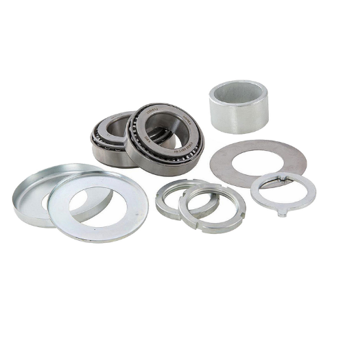 Gruppo ralle sterzo Piaggio 5982615 per X8, X9 e Nexus 500: cuscinetti conici, ghiere, distanziale e parapolvere