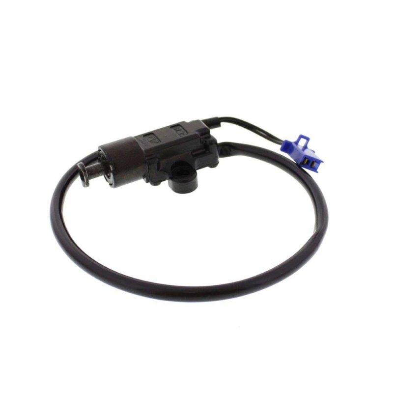 Interruttore cavalletto laterale Piaggio 639542 con cavo e connettore blu a 2 vie