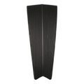 Griglia anteriore scudo Piaggio 655751000C per Liberty MOC, plastica ABS nera a coste fitte con sezione a V