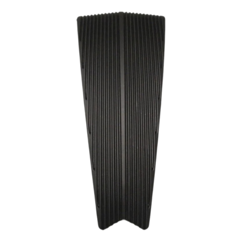 Griglia anteriore scudo Piaggio 655751000C per Liberty MOC, plastica ABS nera a coste fitte con sezione a V