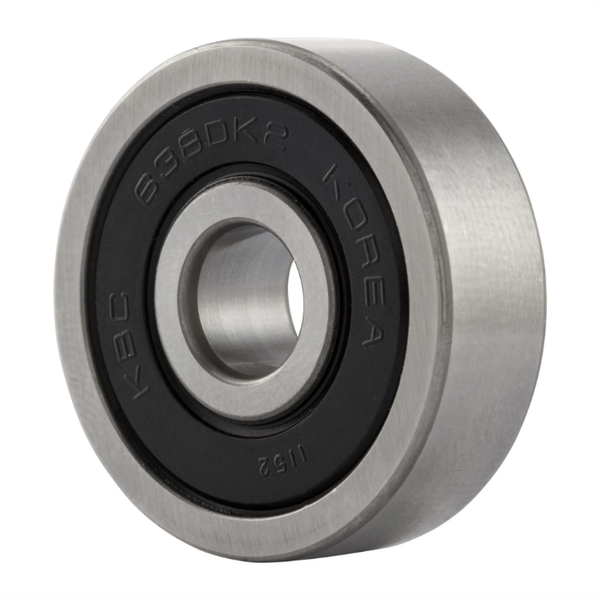 Piaggio 82755R cuscinetto pompa acqua schermato 28x8x9 mm, vista tre quarti