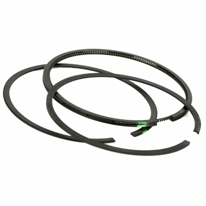 Gruppo fasce elastiche originale Piaggio 843228 da 72 mm per motori 200 e 250 4T, tre fasce nere