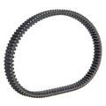 Cinghia di trasmissione Piaggio 849090 per variatore CVT, vista d'insieme dell'anello completo