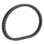 Cinghia di trasmissione Piaggio 849090 per variatore CVT, vista d'insieme dell'anello completo