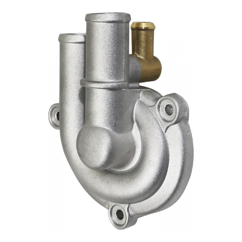 Coperchio pompa acqua originale Piaggio 877528 in alluminio per Beverly, Carnaby, MP3, X7, X8, X Evo, Vespa GTS e GTV, Aprilia Atlantic e Sport City, Gilera Nexus – vista 1