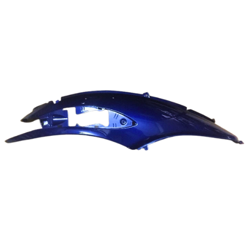 Fiancata posteriore destra originale Piaggio CM00870250D1 blu cobalto 251 per Beverly 125 e 200 - pannello verniciato con aperture e sedi di fissaggio