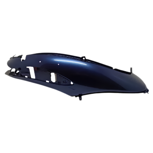 Fiancata posteriore destra originale Piaggio CM01210200D8 blu reale 202/A per Beverly 125, Beverly 200 e BV 200 - vista esterna verniciata