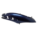 Fiancata posteriore destra originale Piaggio CM01210200D8 blu reale 202/A per Beverly 125, Beverly 200 e BV 200 - vista esterna verniciata