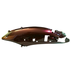 Fiancata posteriore sinistra originale Piaggio CM02470100RR verniciata rosso 849/A per Beverly 400 ie Tourer - vista esterna