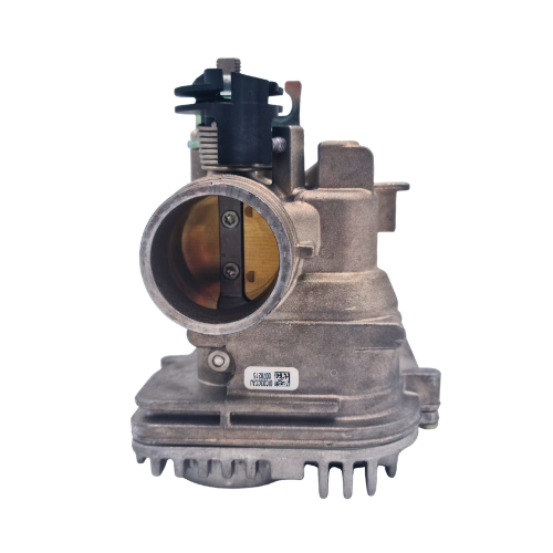 Corpo farfallato Piaggio CM078202 X8 250 ie, dettaglio del comando farfalla e del sensore