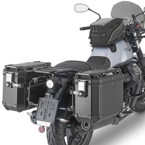Kappa KLO8206CAM Portavaligie Laterale KL One-Fit Cam-Side – Moto Guzzi V7 850 Stone / Special - Moon Bike - Vista 1