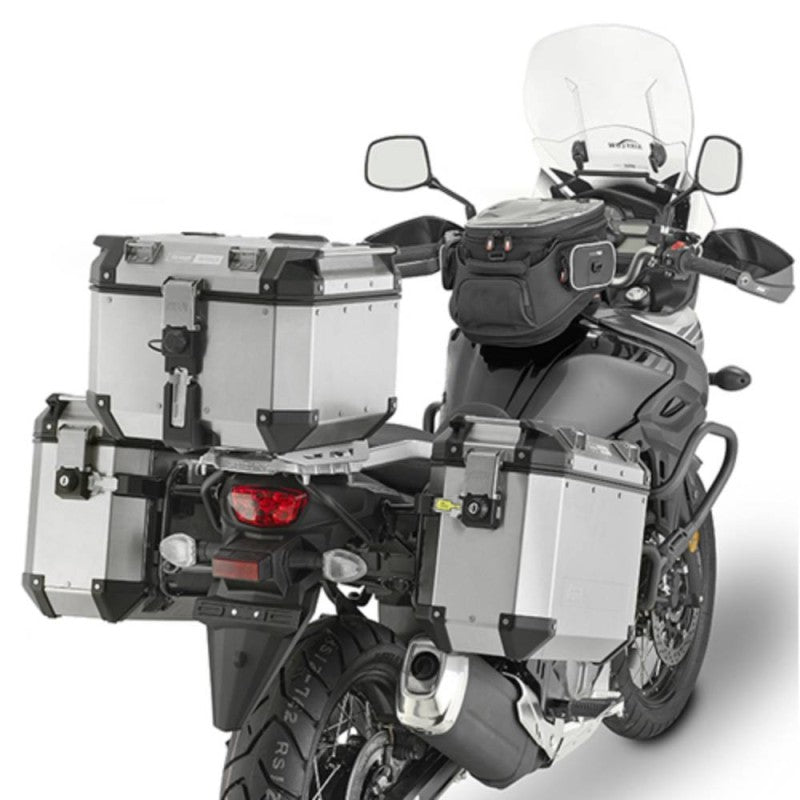 Kappa KL3112CAM Portavaligie Laterale Monokey Cam-Side – Suzuki DL 650 V-Strom (2017-2024) Telai - Moon Bike - Vista 1