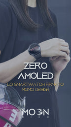 Momo Design ZERO Smartwatch AMOLED 1.43" – Bluetooth Calling IP68 Nero Alluminio Satinato