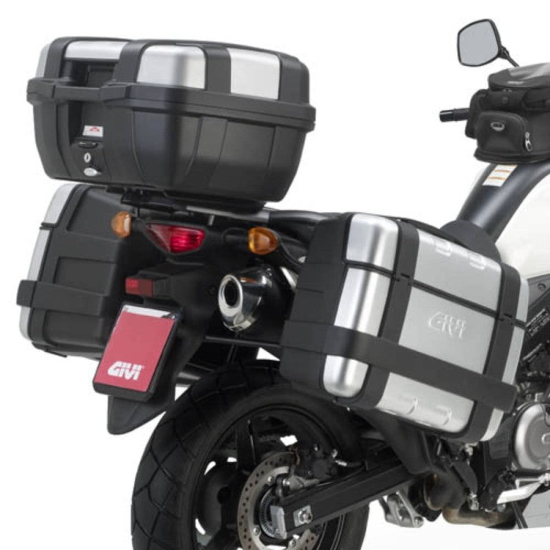 Kappa KL3101 Portavaligie Laterale Monokey – Suzuki DL 650 V-Strom (2011-2016) Telai e Portavaligie - Moon Bike - Vista 1