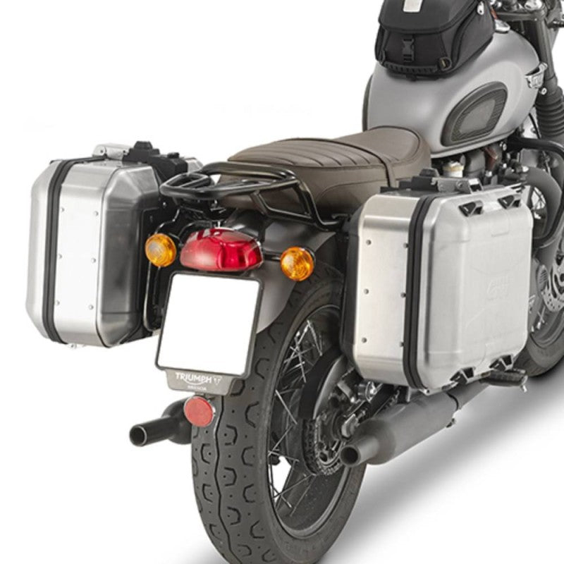 Kappa KL6410 Portavaligie Laterale Monokey – Triumph Bonneville T120 e T100 (2016-2025) Telai - Moon Bike - Vista 1