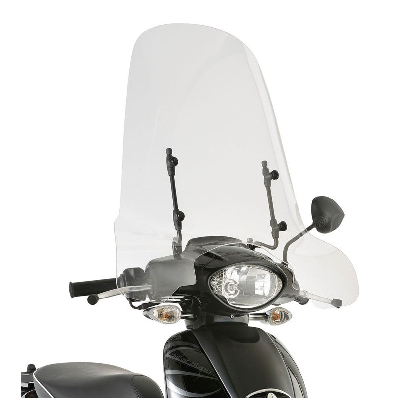 Parabrezza Kappa 6704AK Trasparente per Aprilia Scarabeo 50 (2014-2020)