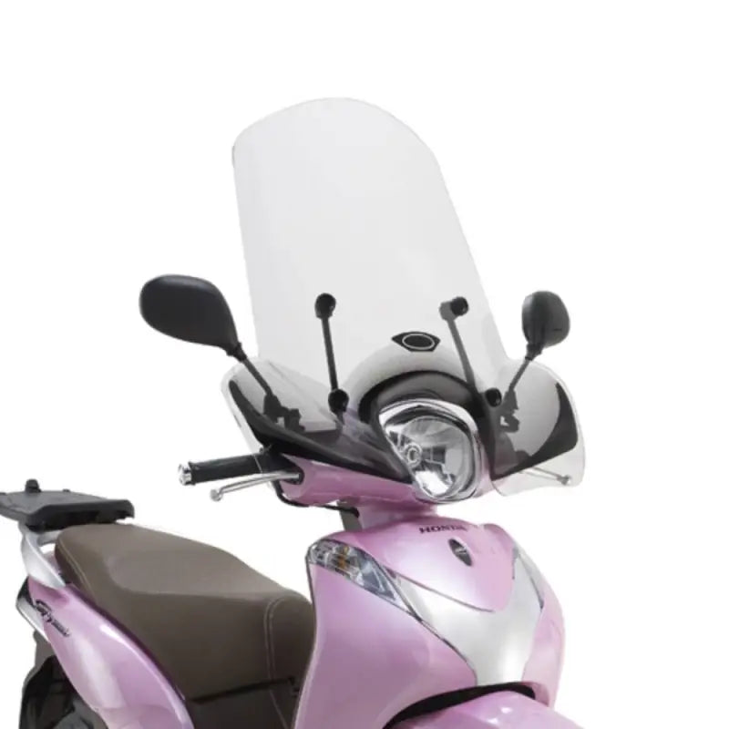 Parabrezza Kappa 1125AK Trasparente 43x46 cm – Honda SH Mode 125 (2013-2020) Parabrezza e Cupolini - Moon Bike - Vista 1