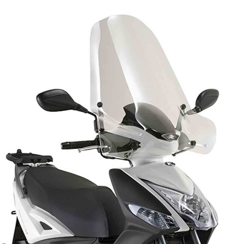 Parabrezza Kappa 441AK Trasparente Alto per Kymco Agility R16/R16+/S125 (2008-2025)