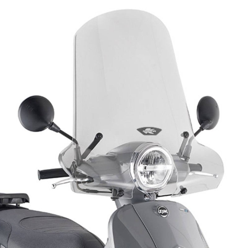 Parabrezza Kappa 7062AK Trasparente 47x66 cm – SYM Fiddle 125 Euro5 (2020) Parabrezza e Cupolini - Moon Bike - Vista 1
