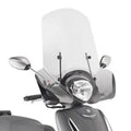Parabrezza Kappa 2114AK Trasparente 40x72 cm – Kymco Filly 50 / MBK Flipper 114 / Yamaha D'Elight 114 - Moon Bike - Vista 1
