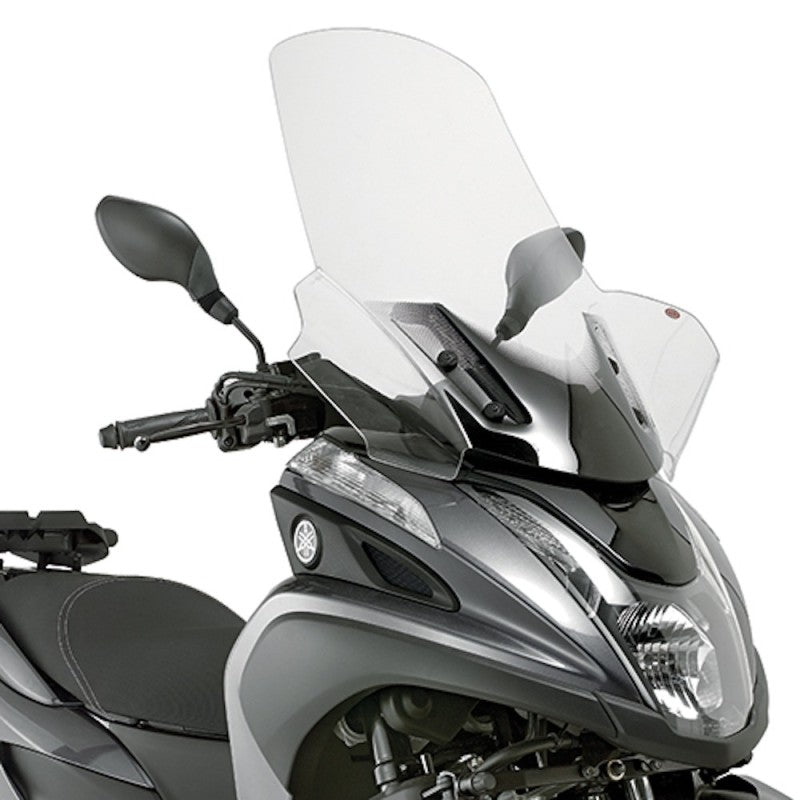 Parabrezza Kappa 2120DTK Trasparente 74x63 cm – MBK Tryptik 125 / Yamaha Tricity 125-155 Parabrezza - Moon Bike - Vista 1
