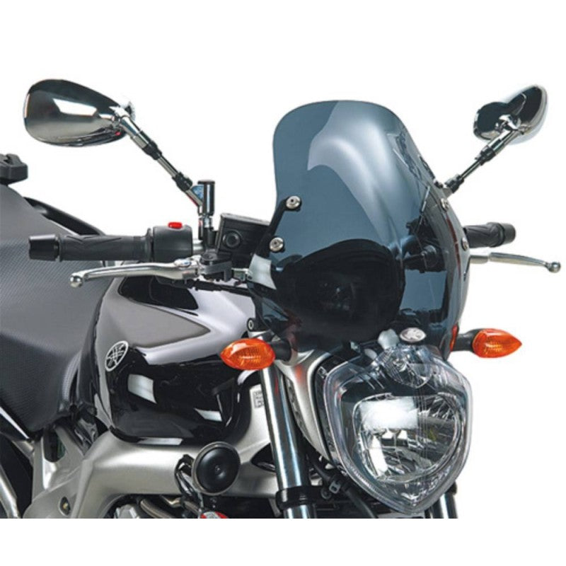 Cupolino Kappa 140DK Fumè 35x36 cm – Yamaha FZ6 (2004-2006) Parabrezza e Cupolini - Moon Bike - Vista 1