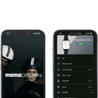 App MD TIME di Momo Design sullo smartphone, schermata di abbinamento dello Stealth