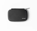 TomTom Custodia Protettiva per Navigatore Rider 550: custodia rigida nera chiusa, fronte con logo TomTom