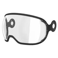 Visiera trasparente Momo Design FGTR EVO/Classic E2206 con forchette in fibra di carbonio e bordo cucito